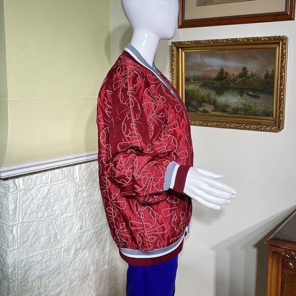 NWT Kimchi Blue Urban Outfitters Duncan Quilted Oversized Varsity Jacket - Picture 5 of 15